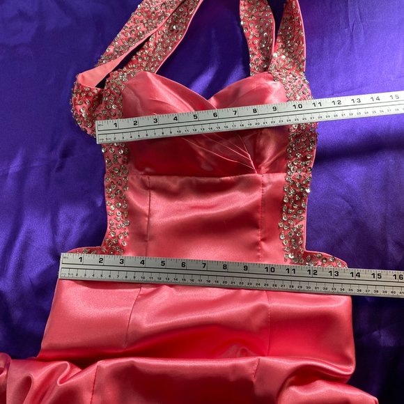 📌 Stunning Unique tailored Sexy Prom - Evening - Formal - Ball Dress / Beading - Picture 11 of 16